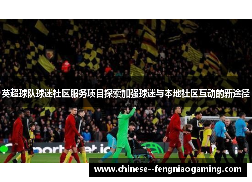 英超球队球迷社区服务项目探索加强球迷与本地社区互动的新途径 英超球队球迷社区服务项目探索加强球迷与本地社区互动的新途径