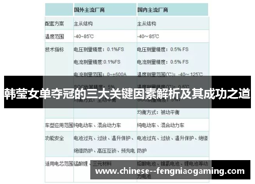 韩莹女单夺冠的三大关键因素解析及其成功之道
